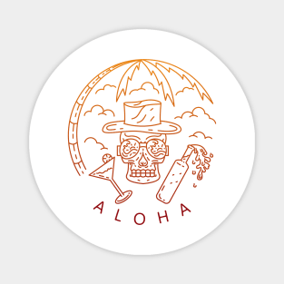 Summer Aloha Magnet